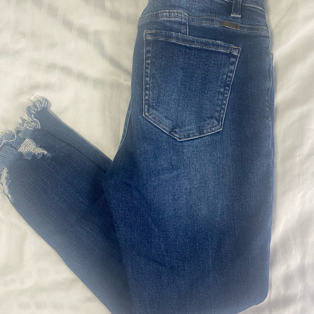 Kancan Distressed Denim Jeans